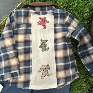 Brand new deadhead, dancing bears, infant baby shower, two piece outfit 24 mths